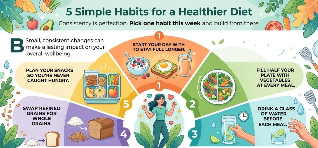 5 Simple Habits for a Healthier Diet
