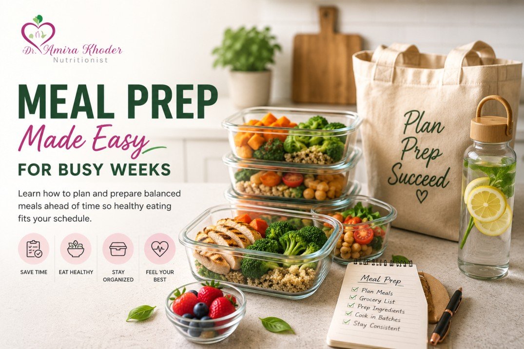 Meal Prep Made Easy for Busy Weeks